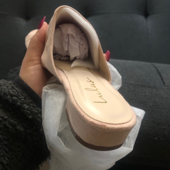 Lulu’s slide on nude mule sandals - Picture 7 of 7